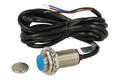 Czujnik; hallotronowy; zbliżeniowy; SM18-31010PA; PNP; NO; fi 18mm; 10mm; 5÷24V; DC; cylindryczny metalowy; zabudowany; z przewodem 2mb; YUMO; RoHS