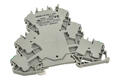 Złączka; na szynę DIN; 3-piętrowa; 2002-3217; szary; Push-in CAGE CLAMP®; sprężynowy; 0,25÷4mm2; 24A; 800V; 1 tor; 6; na szynę DIN TS35; Wago; RoHS