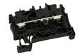 Złączka; na szynę DIN; 2002-1205; czarny; sprężynowy; Push-in CAGE CLAMP®; 0,25÷4mm2; 24A; 800V; 1 tor; 2; na szynę DIN TS35; Wago; RoHS