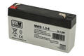Rechargeable battery; lead-acid; maintenance-free; MWS 1,3-6; 6V; 1,3Ah; 98x25x51(56)mm; connector 4,8 mm; MW POWER; 0,31kg; 3÷5 years Rechargeable battery; lead-acid; maintenance-free; MWS 1,3-6; 6V; 1,3Ah; 98x25x51(56)mm; connector 4,8 mm; MW POWER; 0,31kg; 3÷5 years