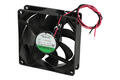 Wentylator; EF92251BX-1000U-A99; 92x92x25mm; kulkowe; 12V; DC; 1,62W; 93,24m3/h; 40,3dB; 190mA; 3400RPM; 2 przewody; Sunon; RoHS; 4,5÷13,8V; 300mm Wentylator; EF92251BX-1000U-A99; 92x92x25mm; kulkowe; 12V; DC; 1,62W; 93,24m3/h; 40,3dB; 190mA; 3400RPM; 2 przewody; Sunon; RoHS; 4,5÷13,8V; 300mm