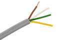 Wire; data transmission; TRONIC; LiYY (TRONIC); 4x0,50mm2; stranded; Cu; gray; PVC; round; 300V; 100m reel; Helukabel; RoHS