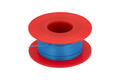 Wire; equipment; Kynar 50m; 1 core; solid; Cu; silver plated; 0,25mm; blue; PVDF; kynar; max +135°C; 300V; 50m spool; Weiyang; RoHS