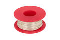 Silver plated wire; DSM08-22mb; solid; Cu; silver plated; 0,8mm; -200...+800°C; 100g spool; Innovator; RoHS Silver plated wire; DSM08-22mb; solid; Cu; silver plated; 0,8mm; -200...+800°C; 100g spool; Innovator; RoHS
