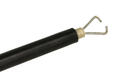 Test clip; KLEPS30 930 113 100; pincer type; 3mm; black; 158mm; pluggable (4mm banana socket); 60V; nickel plated steel; PF; Hirschmann; RoHS Test clip; KLEPS30 930 113 100; pincer type; 3mm; black; 158mm; pluggable (4mm banana socket); 60V; nickel plated steel; PF; Hirschmann; RoHS