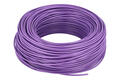 Przewód; montażowy; H05V-K (LgY); 1 żyła; linka; Cu; 0,75mm2; fioletowy; PVC; -40...+70°C; 300/500V; zwój 100m; Helukabel; RoHS; 2,7mm; 1x0,75mm2 Przewód; montażowy; H05V-K (LgY); 1 żyła; linka; Cu; 0,75mm2; fioletowy; PVC; -40...+70°C; 300/500V; zwój 100m; Helukabel; RoHS; 2,7mm; 1x0,75mm2
