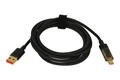 Przewód; USB; A-P-USB C-2M; wtyk USB-C; 2m; czarny; okrągły; RoHS Przewód; USB; A-P-USB C-2M; wtyk USB-C; 2m; czarny; okrągły; RoHS
