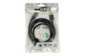Wire; USB; A-P-USB C-2M; USB-C plug; 2m; black; round; RoHS Wire; USB; A-P-USB C-2M; USB-C plug; 2m; black; round; RoHS