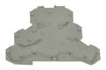 End cover; 2002-3291; grey; Wago; RoHS