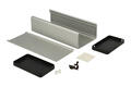 Obudowa; uniwersalna; HM1455K1602; aluminium; 160mm; 78mm; 43mm; IP54; naturalny; zaślepki czarne ABS; zdejmowany panel; Hammond; RoHS Obudowa; uniwersalna; HM1455K1602; aluminium; 160mm; 78mm; 43mm; IP54; naturalny; zaślepki czarne ABS; zdejmowany panel; Hammond; RoHS