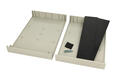 Enclosure; desktop; for instruments; G756; ABS; 300mm; 200mm; 75mm; IP54; light gray; black ABS ends; Gainta; RoHS Enclosure; desktop; for instruments; G756; ABS; 300mm; 200mm; 75mm; IP54; light gray; black ABS ends; Gainta; RoHS