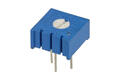 Potentiometer; mounting; single turn; horizontal; 3386P-102; 1kohm; linear; 10%; 0,5W; through-hole (THT); cermet; 3386; RoHS Potentiometer; mounting; single turn; horizontal; 3386P-102; 1kohm; linear; 10%; 0,5W; through-hole (THT); cermet; 3386; RoHS