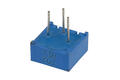 Potentiometer; mounting; single turn; horizontal; 3386P-102; 1kohm; linear; 10%; 0,5W; through-hole (THT); cermet; 3386; RoHS Potentiometer; mounting; single turn; horizontal; 3386P-102; 1kohm; linear; 10%; 0,5W; through-hole (THT); cermet; 3386; RoHS