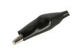 Crocodile clip; 27.712.2; black; 54mm; crimped; nickel plated steel; Amass; RoHS; 8.112 Crocodile clip; 27.712.2; black; 54mm; crimped; nickel plated steel; Amass; RoHS; 8.112