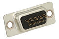 Socket; D-Sub; Canon 9p 302A10019X; 9 ways; for cable; solder; straight; stamped contacts; black; plastic; gold plated; screwed; Conec; RoHS Socket; D-Sub; Canon 9p 302A10019X; 9 ways; for cable; solder; straight; stamped contacts; black; plastic; gold plated; screwed; Conec; RoHS