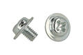 Screw; WKKM34; M3; 4mm; 6,5mm; spherical; philips (+); galvanised steel; flange