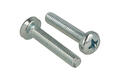 Screw; WWK; M4; 20mm; 23mm; cylindrical; philips (+); galvanised steel; BN384; RoHS