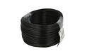 Wire; equipment; H05V-K (LgY); 1 core; stranded; Cu; 0,75mm2; black; PVC; -40...+70°C; 300/500V; 100m reel; Zamel Cet; RoHS; 2,7mm; 1x0,75mm2 Wire; equipment; H05V-K (LgY); 1 core; stranded; Cu; 0,75mm2; black; PVC; -40...+70°C; 300/500V; 100m reel; Zamel Cet; RoHS; 2,7mm; 1x0,75mm2