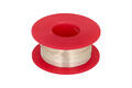 Silver plated wire; DSM04-88mb; solid; Cu; silver plated; 0,4mm; -200...+800°C; 100g spool; Innovator; RoHS Silver plated wire; DSM04-88mb; solid; Cu; silver plated; 0,4mm; -200...+800°C; 100g spool; Innovator; RoHS