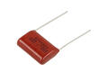Capacitor; polyester; MKT; 2,2uF; 250V DC/160V AC; PCMT369; PCMT369JAU225; 5%; 8x17x26mm; 22,5mm; bulk; -55...+105°C; Pilkor; RoHS