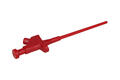 Test clip; KLEPS30 930 113 101; pincer type; 3mm; red; 158mm; pluggable (4mm banana socket); 60V; nickel plated steel; PF; Hirschmann; RoHS Test clip; KLEPS30 930 113 101; pincer type; 3mm; red; 158mm; pluggable (4mm banana socket); 60V; nickel plated steel; PF; Hirschmann; RoHS