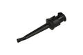 Test clip; 20.135.2; hook type; 4mm; black; 55mm; solder; 10A; 60V; brass; PA; Amass; RoHS; 4.102.B Test clip; 20.135.2; hook type; 4mm; black; 55mm; solder; 10A; 60V; brass; PA; Amass; RoHS; 4.102.B