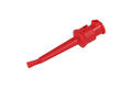 Test clip; 20.135.1; hook type; 4mm; red; 55mm; solder; 10A; 60V; brass; PA; Amass; RoHS; 4.102.R Test clip; 20.135.1; hook type; 4mm; red; 55mm; solder; 10A; 60V; brass; PA; Amass; RoHS; 4.102.R