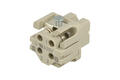 Gniazdo; Han A; 09200032711; 3 tory; 3A; poliwęglan; proste; śrubowy; 10A; 250V; szary; srebrzone; 0,75÷1,5mm2; IP65; Harting; RoHS Gniazdo; Han A; 09200032711; 3 tory; 3A; poliwęglan; proste; śrubowy; 10A; 250V; szary; srebrzone; 0,75÷1,5mm2; IP65; Harting; RoHS