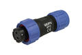 Gniazdo; SP1310/S2I-N; 2 tory; lutowany; 2,0mm2; 4-6,5mm; SP13; na przewód; IP68; 13A; 250V; Weipu; RoHS Gniazdo; SP1310/S2I-N; 2 tory; lutowany; 2,0mm2; 4-6,5mm; SP13; na przewód; IP68; 13A; 250V; Weipu; RoHS