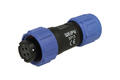 Gniazdo; SP1310/S4I-N; 4 tory; lutowany; 0,75mm2; 4-6,5mm; SP13; na przewód; IP68; 5A; 200V; Weipu; RoHS Gniazdo; SP1310/S4I-N; 4 tory; lutowany; 0,75mm2; 4-6,5mm; SP13; na przewód; IP68; 5A; 200V; Weipu; RoHS