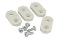 Wall clip; FP12017; ABS; light gray; Fibox; RoHS