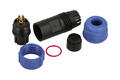 Plug; SP1310/P3I-N; 3 ways; solder; 2,0mm2; 4-6,5mm; SP13; for cable; IP68; 13A; 250V; Weipu; RoHS