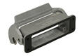 Connector housing; Han A; 09200160301; 16A; metal; straight; for panel; with single locking lever; low profile; grey; IP65; Harting; RoHS