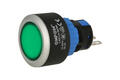 Switch; push button; LAS1-AWY-11/G; ON-(ON); green; no backlight; solder; 2 positions; 5A; 250V AC; 16mm; 40mm; Onpow Switch; push button; LAS1-AWY-11/G; ON-(ON); green; no backlight; solder; 2 positions; 5A; 250V AC; 16mm; 40mm; Onpow