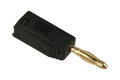Banana plug; 2mm; 25.206.2; black; 26,5mm; pluggable (2mm banana socket); solder; 10A; 60V; gold plated brass; PE; Amass; RoHS; 1.008.B Banana plug; 2mm; 25.206.2; black; 26,5mm; pluggable (2mm banana socket); solder; 10A; 60V; gold plated brass; PE; Amass; RoHS; 1.008.B