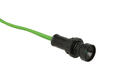Kontrolka; KLP5G/230V; 10mm; podświetlenie LED 230V; zielony; z przewodem; czarny; IP20; LED 5mm; 27mm; Elprod; RoHS Kontrolka; KLP5G/230V; 10mm; podświetlenie LED 230V; zielony; z przewodem; czarny; IP20; LED 5mm; 27mm; Elprod; RoHS