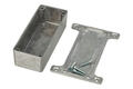 Enclosure; multipurpose; G0123F; aluminum; 90mm; 38mm; 30mm; natural; trapezoidal; mounting brackets; Gainta; RoHS Enclosure; multipurpose; G0123F; aluminum; 90mm; 38mm; 30mm; natural; trapezoidal; mounting brackets; Gainta; RoHS