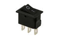 Switch; rocker; RMRS-102; ON-ON; 1 way; black; no backlight; bistable; solder; 9,2x13,6mm; 2 positions; 1A; 250V AC