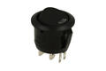 Switch; rocker; R13112L02BBR0L3; ON-OFF; 1 way; black; LED 12V backlight; red; bistable; 4,8x0,8mm connectors; 20mm; 2 positions; 6A; 250V AC; 20A; 12V DC; SCI