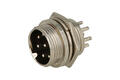 Wtyk; mikrofonowe; NC/8p-519; 8 torów; na panel; 16mm; lutowany; 4A; 125V; IP55 Wtyk; mikrofonowe; NC/8p-519; 8 torów; na panel; 16mm; lutowany; 4A; 125V; IP55