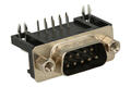 Plug; D-Sub; Canon 9p; 9 ways; through hole; angled 90°; 9,4mm standard; black; plastic; screwed; RoHS Plug; D-Sub; Canon 9p; 9 ways; through hole; angled 90°; 9,4mm standard; black; plastic; screwed; RoHS
