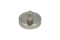 Magnet; hanger; N38; 20mm; 5mm; 12mm; Neodymium; nickel plated; screw M5x7mm