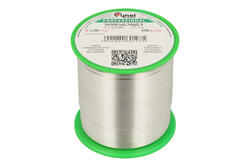 Spoiwo lutownicze; 1,0mm; szpulka 0,5kg; SAC0307/1,00/0,50; bezołowiowe; Sn99Cu0,7Ag0,3; Cynel; drut; 1.1.3/3/3.0%; cyna Spoiwo lutownicze; 1,0mm; szpulka 0,5kg; SAC0307/1,00/0,50; bezołowiowe; Sn99Cu0,7Ag0,3; Cynel; drut; 1.1.3/3/3.0%; cyna