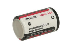 Bateria; litowa; ER14250; 3,6V; 1200mAh; fi 14,3X25mm; Eve Battery; ER14250-1L