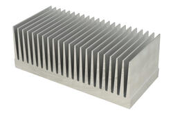 Radiator; PR375/10; naturalny; 100mm; żebrowany; 0,64K/W; 215mm; 77mm; Alutronic Radiator; PR375/10; naturalny; 100mm; żebrowany; 0,64K/W; 215mm; 77mm; Alutronic