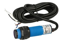 Sensor; photoelectric; G18-D10PH; PNP; NO/NC; diffuse type; 0,1m; 10÷30V; DC; 200mA; cylindrical plastic; fi 18mm; with 2m cable; π pi-El; RoHS Sensor; photoelectric; G18-D10PH; PNP; NO/NC; diffuse type; 0,1m; 10÷30V; DC; 200mA; cylindrical plastic; fi 18mm; with 2m cable; π pi-El; RoHS