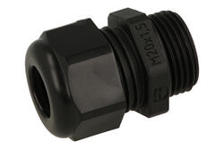 Cable gland; 19000005181; polyamide; IP68; black; M20; 5÷9mm; 20,2mm; with metric thread; Harting; RoHS