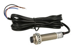 Czujnik; fotoelektryczny; G12-3A07NA; NPN; NO; odbiciowy; 70mm; 10÷30V; DC; 200mA; cylindryczny metalowy; fi 12mm; z przewodem 2mb; YUMO; RoHS