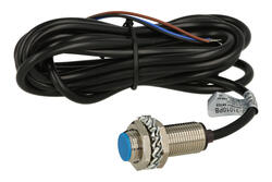 Sensor; Hall-effect; proximity; SM12-31010PB; PNP; NC; fi 12mm; 10mm; 5÷24V; DC; cylindrical metal; flush type; with 2m cable; YUMO; RoHS Sensor; Hall-effect; proximity; SM12-31010PB; PNP; NC; fi 12mm; 10mm; 5÷24V; DC; cylindrical metal; flush type; with 2m cable; YUMO; RoHS