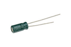 Kondensator; niskoimpedancyjny; elektrolityczny; 10uF; 63V; LB1J100MC110A00CE0; fi 5x11mm; 2mm; przewlekany (THT); luzem; Changzhou Huawei Electronic; RoHS